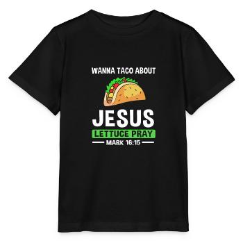Youth pastor - Stanley/Stella MINI CREATOR Kids’ T-Shirt - black - Front - Mikhail (115cm)