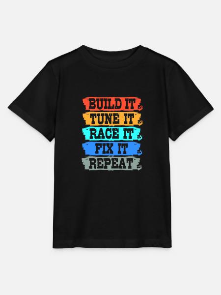 Autofahrer - Stanley/Stella Kinder T-Shirt MINI CREATOR  - Schwarz