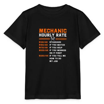 Autofahrer - Stanley/Stella Kinder T-Shirt MINI CREATOR  - Schwarz - Vorne - Mikhail (115cm)