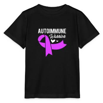 Maladie auto-immune - T-shirt bio MINI CREATOR Stanley/Stella Enfant - noir - Devant - Mikhail (115cm)