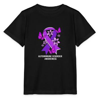 Maladie auto-immune - T-shirt bio MINI CREATOR Stanley/Stella Enfant - noir - Devant - Mikhail (115cm)