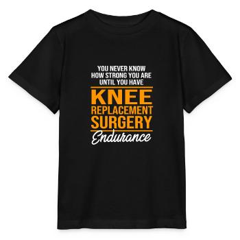 Knie Operation - Stanley/Stella Kinder T-Shirt MINI CREATOR  - Schwarz - Vorne - Mikhail (115cm)