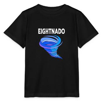 Tornado Birthday Children's Birthday Party - Stanley/Stella MINI CREATOR Kids’ T-Shirt - black - Front - Mikhail (115cm)