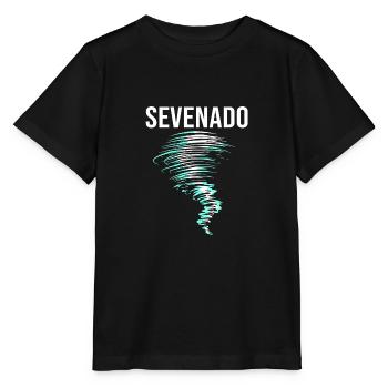Tornado Birthday Children's Birthday Party - Stanley/Stella MINI CREATOR Kids’ T-Shirt - black - Front - Mikhail (115cm)