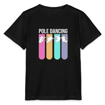 Pole Dance - Stanley/Stella Kinder T-Shirt MINI CREATOR  - Schwarz - Vorne - Mikhail (115cm)