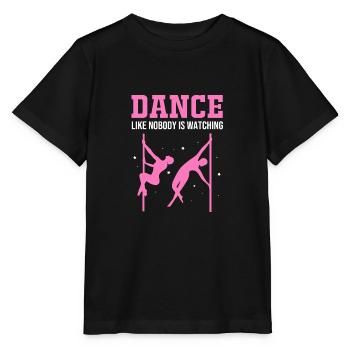 Pole Dance - Stanley/Stella Kinder T-Shirt MINI CREATOR  - Schwarz - Vorne - Mikhail (115cm)