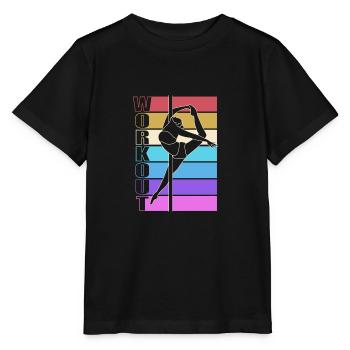 Pole Dance - Stanley/Stella Kinder T-Shirt MINI CREATOR  - Schwarz - Vorne - Mikhail (115cm)