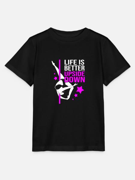 Pole Dance - Stanley/Stella Kinder T-Shirt MINI CREATOR  - Schwarz
