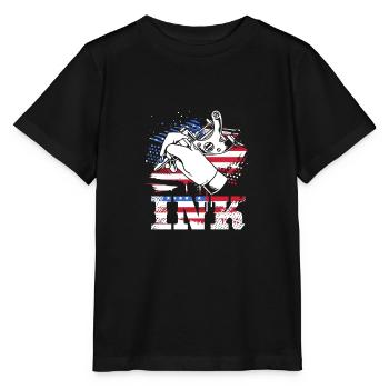 Tattoo Artist Tattoo Artist Tattooed Tattoo - Stanley/Stella MINI CREATOR Kids’ T-Shirt - black - Front - Mikhail (115cm)