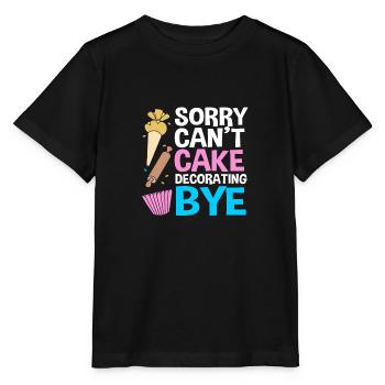 Gâteau Tartelette Décoration Gâteau - T-shirt bio MINI CREATOR Stanley/Stella Enfant - noir - Devant - Mikhail (115cm)