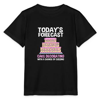 Gâteau Tartelette Décoration Gâteau - T-shirt bio MINI CREATOR Stanley/Stella Enfant - noir - Devant - Mikhail (115cm)