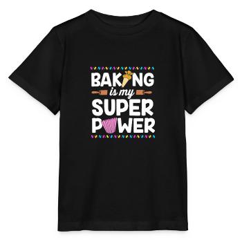 Gâteau Tartelette Décoration Gâteau - T-shirt bio MINI CREATOR Stanley/Stella Enfant - noir - Devant - Mikhail (115cm)