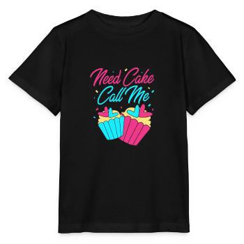 Gâteau Tartelette Décoration Gâteau - T-shirt bio MINI CREATOR Stanley/Stella Enfant - noir - Devant - Mikhail (115cm)