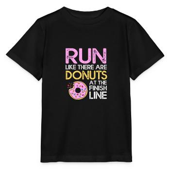 Marathon Marathon Runner - Stanley/Stella MINI CREATOR Kids’ T-Shirt - black - Front - Mikhail (115cm)