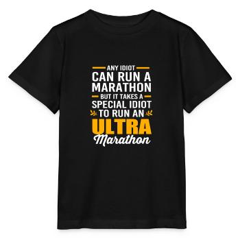 Marathon Marathon Runner - Stanley/Stella MINI CREATOR Kids’ T-Shirt - black - Front - Mikhail (115cm)