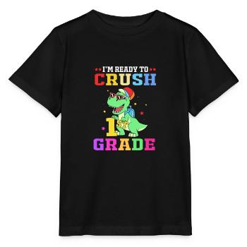 Erstklässler - Stanley/Stella Kinder T-Shirt MINI CREATOR  - Schwarz - Vorne - Mikhail (115cm)