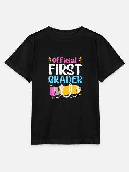 Erstklässler - Stanley/Stella Kinder T-Shirt MINI CREATOR  - Schwarz