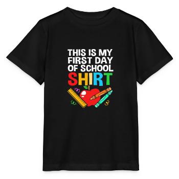 Erstklässler - Stanley/Stella Kinder T-Shirt MINI CREATOR  - Schwarz - Vorne - Mikhail (115cm)