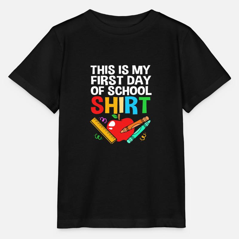 Erstklässler - Stanley/Stella Kinder T-Shirt MINI CREATOR  - Schwarz