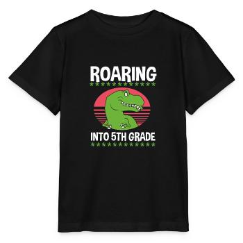 5th Grade - Stanley/Stella MINI CREATOR Kids’ T-Shirt - black - Front - Mikhail (115cm)
