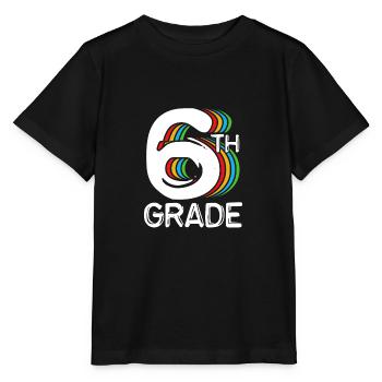 6th Grade - Stanley/Stella MINI CREATOR Kids’ T-Shirt - black - Front - Mikhail (115cm)
