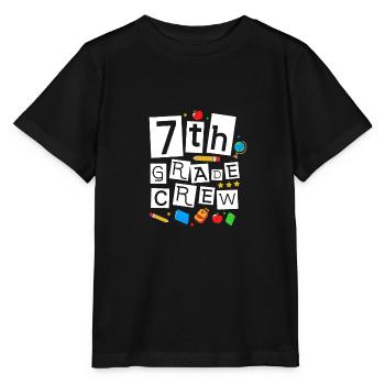 7th Grade - Stanley/Stella MINI CREATOR Kids’ T-Shirt - black - Front - Mikhail (115cm)