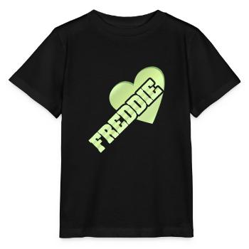 Liebe Love Gold Freddie - Stanley/Stella MINI CREATOR Kids’ T-Shirt - black - Front - Mikhail (115cm)