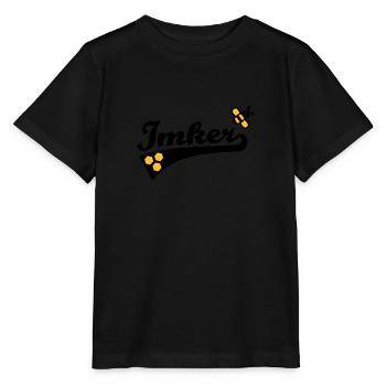 Imker - Stanley/Stella Kinder T-Shirt MINI CREATOR  - Schwarz - Vorne - Mikhail (115cm)