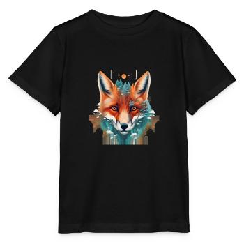 Fuchs - Stanley/Stella Kinder T-Shirt MINI CREATOR  - Schwarz - Vorne - Mikhail (115cm)