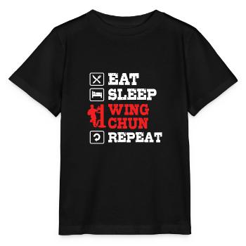 Wing Chun - Stanley/Stella MINI CREATOR Kids’ T-Shirt - black - Front - Mikhail (115cm)