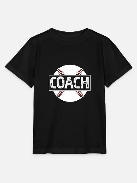 Baseball Coach - Stanley/Stella Kinder T-Shirt MINI CREATOR  - Schwarz
