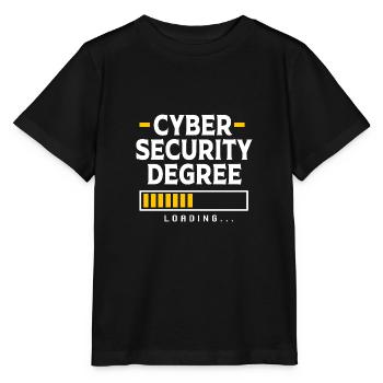 Cybersecurity Cyber Programmer Hacker - Stanley/Stella MINI CREATOR Kids’ T-Shirt - black - Front - Mikhail (115cm)