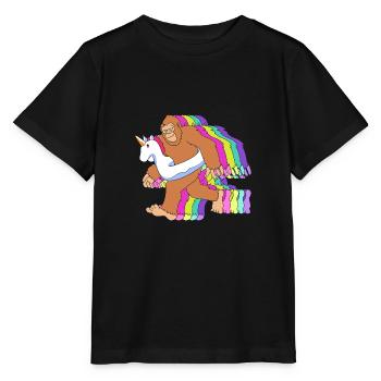 Pool Party - Stanley/Stella Kinder T-Shirt MINI CREATOR  - Schwarz - Vorne - Mikhail (115cm)