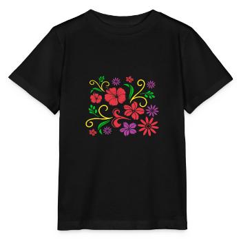 Botaniker - Stanley/Stella Kinder T-Shirt MINI CREATOR  - Schwarz - Vorne - Mikhail (115cm)