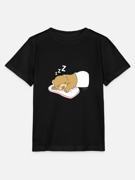 Otter - Stanley/Stella Kinder T-Shirt MINI CREATOR  - Schwarz