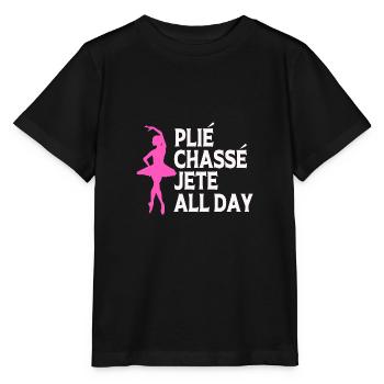 Ballett Ballett-Tänzerin - Stanley/Stella Kinder T-Shirt MINI CREATOR  - Schwarz - Vorne - Mikhail (115cm)