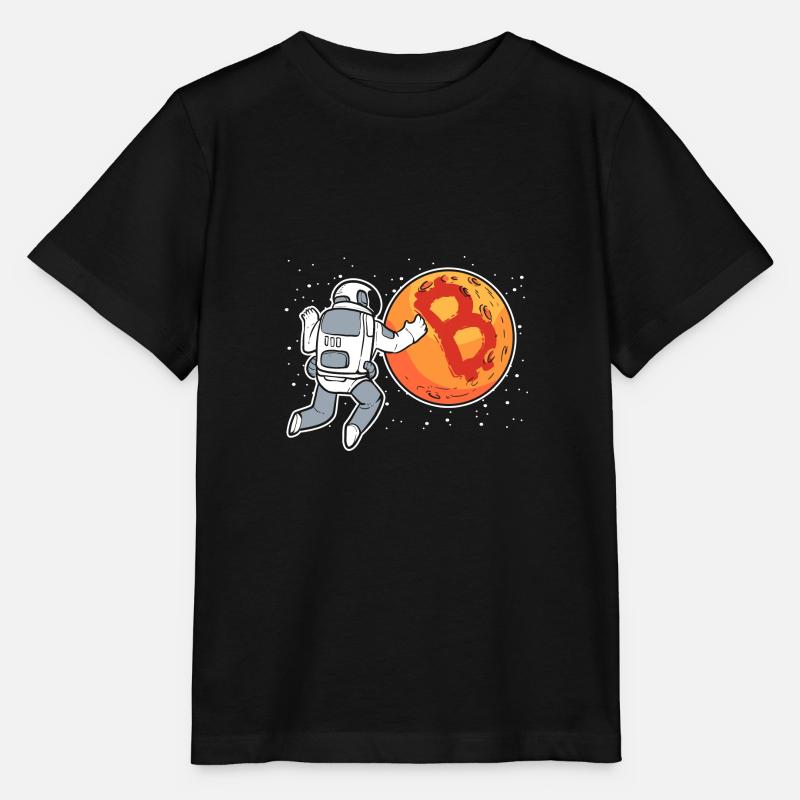 Bitcoin - T-shirt bio MINI CREATOR Stanley/Stella Enfant - noir