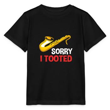 Saxophoniste saxophoniste - T-shirt bio MINI CREATOR Stanley/Stella Enfant - noir - Devant - Mikhail (115cm)
