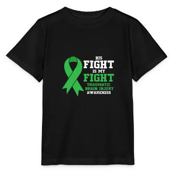 Traumatic brain injury - Stanley/Stella MINI CREATOR Kids’ T-Shirt - black - Front - Mikhail (115cm)