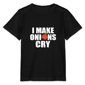 Oignon - T-shirt bio MINI CREATOR Stanley/Stella Enfant - noir - Devant - Mikhail (115cm)