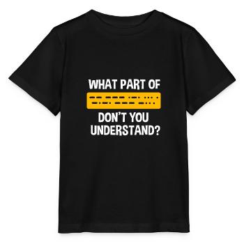 Amateur Radio Radio - Stanley/Stella MINI CREATOR Kids’ T-Shirt - black - Front - Mikhail (115cm)