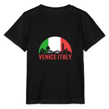 Italy - Stanley/Stella MINI CREATOR Kids’ T-Shirt - black - Front - Mikhail (115cm)