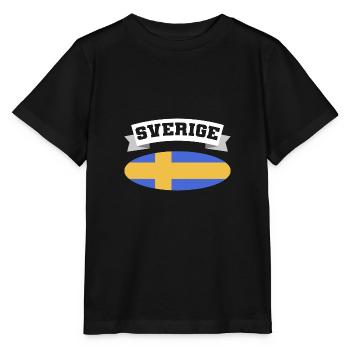 Schweden Schwedisch - Stanley/Stella Kinder T-Shirt MINI CREATOR  - Schwarz - Vorne - Mikhail (115cm)