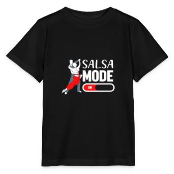 Danseuse de salsa Danseuse - T-shirt bio MINI CREATOR Stanley/Stella Enfant - noir - Devant - Mikhail (115cm)