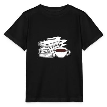 Autor Kaffee Buch - Stanley/Stella Kinder T-Shirt MINI CREATOR  - Schwarz - Vorne - Mikhail (115cm)