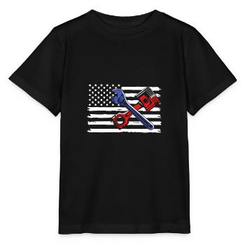 Autofahrer - Stanley/Stella Kinder T-Shirt MINI CREATOR  - Schwarz - Vorne - Mikhail (115cm)