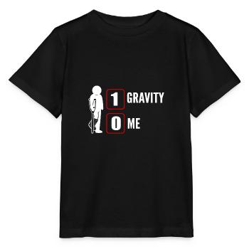Gebrochenes Bein - Stanley/Stella Kinder T-Shirt MINI CREATOR  - Schwarz - Vorne - Mikhail (115cm)