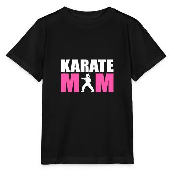 Karate Selbstverteidigung Kampfsport - Stanley/Stella Kinder T-Shirt MINI CREATOR  - Schwarz - Vorne - Mikhail (115cm)