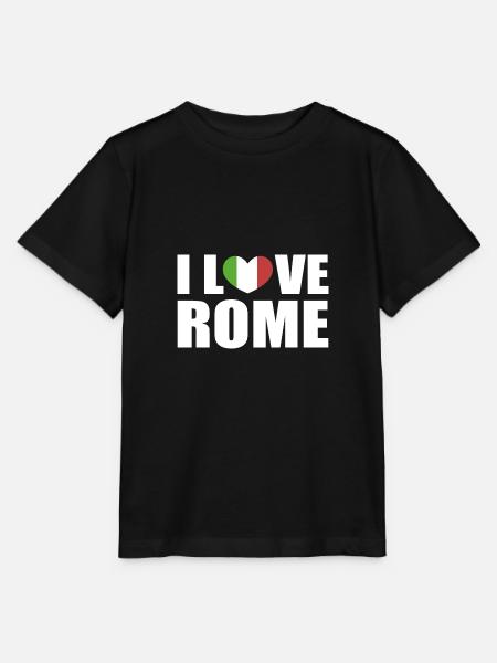 Italien Rom - Stanley/Stella Kinder T-Shirt MINI CREATOR  - Schwarz