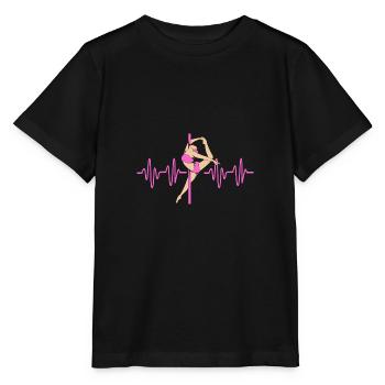 Pole Dance - Stanley/Stella Kinder T-Shirt MINI CREATOR  - Schwarz - Vorne - Mikhail (115cm)